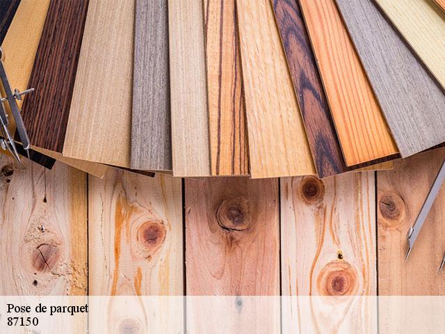 Pose de parquet 87150
